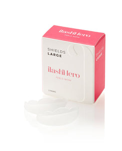 Large Shields for lash lifting